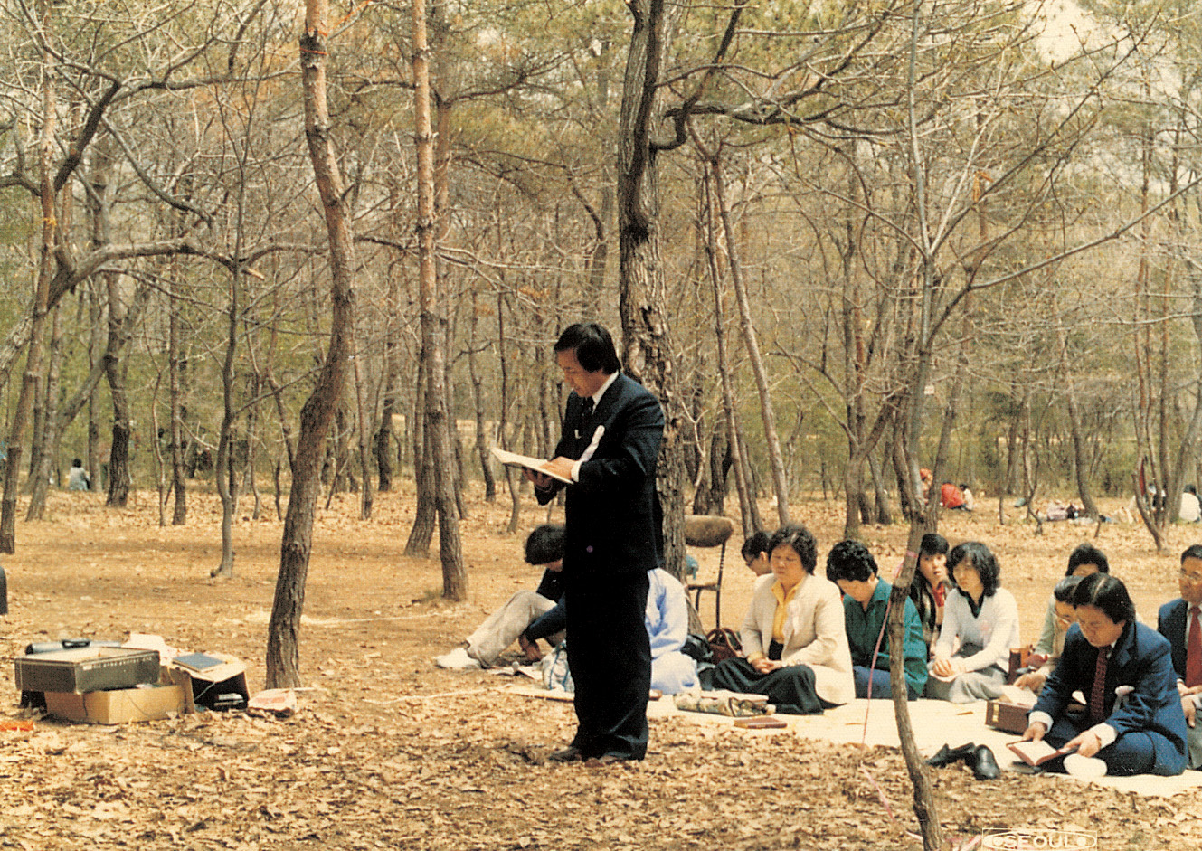 대한복음신학교 야외 예배(1978)