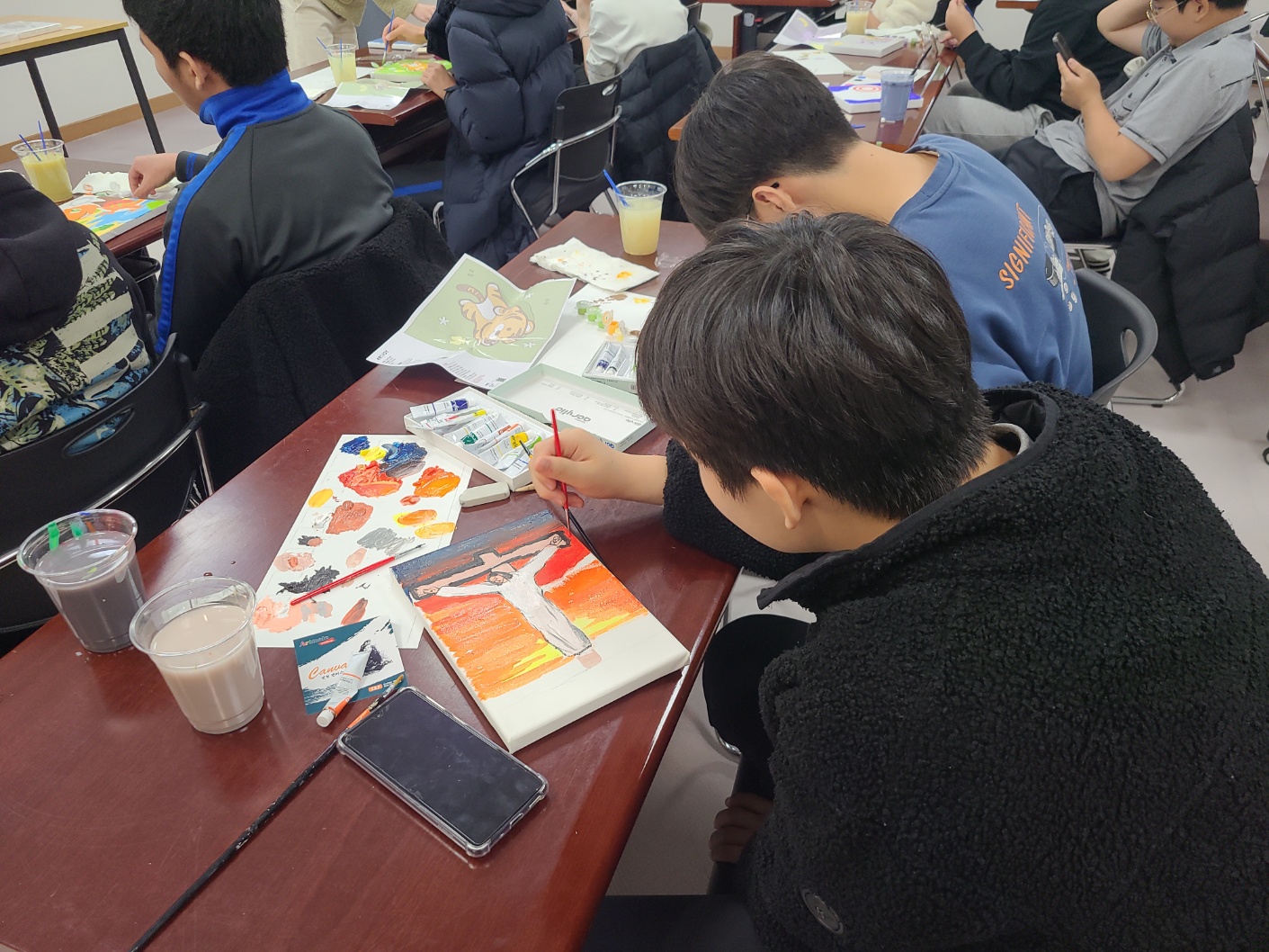 [2023.11.15] 하반기 천안중학교 진로체험 '나도 팝 아티스트' 및 관람 32번째 첨부파일 이미지