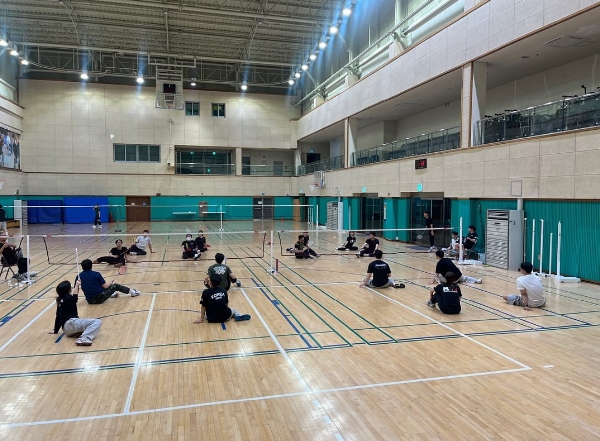 2025 좌식배드민턴 대표이미지