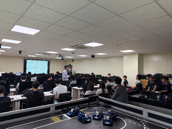 백석대 앵커사업단 충남형 계약학과, 경기물류고 학생 초청 진로체험 대표이미지